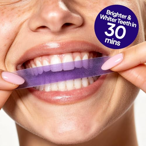 Whyte Purple Whitening Strips for Sensitive Teeth