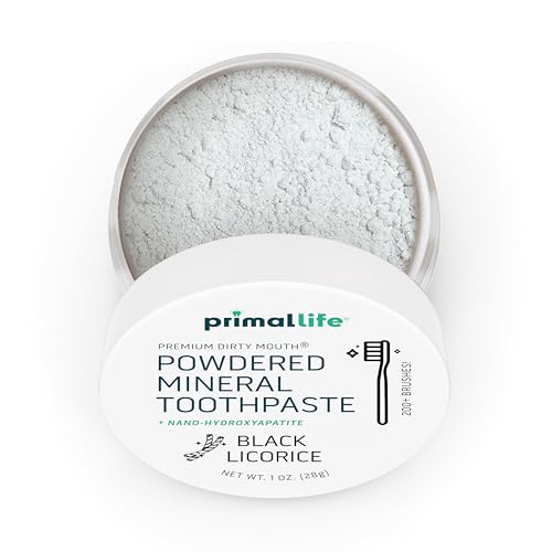 Dirty Mouth Organic Toothpowder (1 Ounce (Pack of 1), Black Licorice) 1 Ounce (Pack of 1)