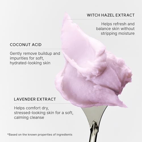 ARENCIA Fresh Lavender Rice Mochi Face Cleanser, Pore Care, Daily Deep Cleansing for Clean & Refreshed Skin, 120 g (4.23 oz) 4.23 Ounce (Pack of 1)