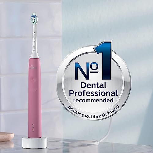 Philips Sonicare ProtectiveClean 4100 Rechargeable Electric Power Toothbrush, Pink, HX6815/01 Older Version 4100