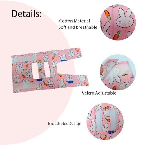 Prevention of face scratching, thumb-sucking habits, pulling on IV lines Child elbow immobilizers, splints and arm restraints, Infant child to prevent hand-to-face habits (Pink, Medium) Pink
