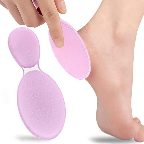 Foot File, Foot Scrubber Callus Remover, Foot Care Pedicure Tool, Foot File with Nano-Level Grinding Points, Portable Foot Scrubber for Dead Skin Removal, Cracking, Wet and Dry Feet