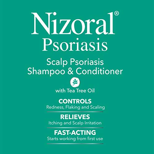 Nizoral Psoriasis Shampoo & Conditioner, 11 Oz, Gentle Scalp Treatment 11 Fl Oz (Pack of 1)