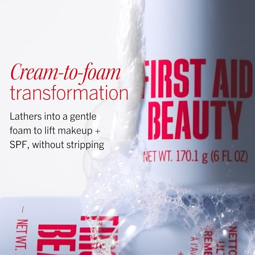 First Aid Beauty Ultra Gentle Cream-to-Foam Cleanser 7 Fl Oz (Pack of 1) New