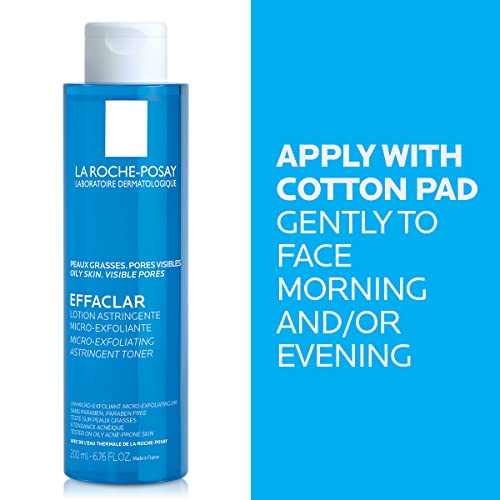 La Roche-Posay Effaclar Astringent Face Toner for Oily Skin, 6.76oz