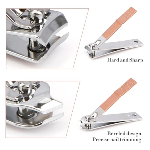 Teacher Appreciation Gifts,Presents Forteacher End of Year Christmas Valentines Day Retirement Thank You Cool Farewell Thanksgiving Gifts Ideas Nail Clippers Manicure Kit for Women Stocking Stuffers Pink Teacher