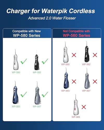 Magnetic Charger for Waterpik Cordless Advanced 2.0