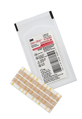 3M™ Steri-Strip™ Blend Tone Skin Closures, B1551, 1/4 in x 3 in, 50 Bag/Carton, 4 Carton/Case