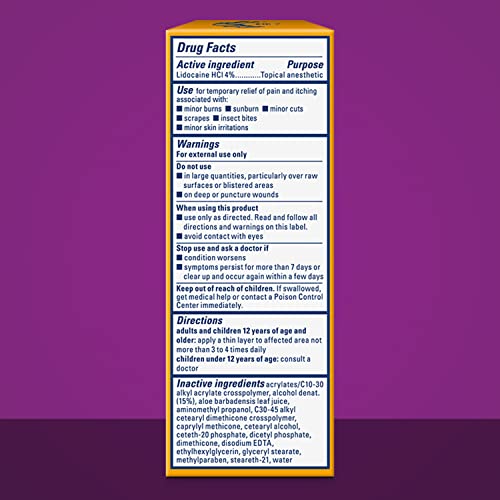 Gold Bond Medicated Maximum Strength Pain & Itch Relief Cream, Lidocaine 1.75 Ounce (Pack of 1) New Packaging
