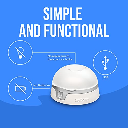 DryDome by Dry & Store | Compact Dryer Using Convection | Hearing Aid Dehumidifier