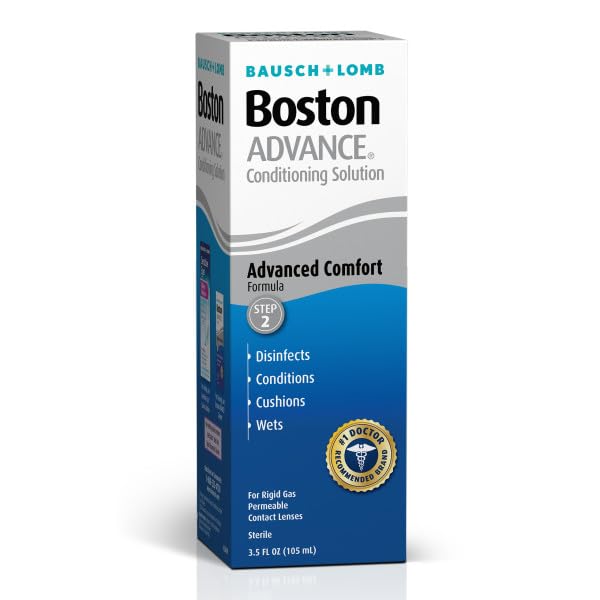 Bausch & Lomb Boston Advance Comfort Formula Conditioning Solution, 3.5 oz 3.5 Fl Oz (Pack of 1)