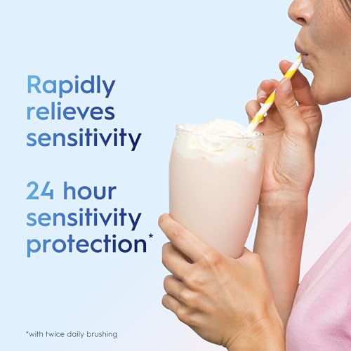 Crest Sensitivity Toothpaste 4.8 oz (3 Pack), Relieves Sensitivity, Strengthens Gums, Anticavity 14.4 Ounce (Pack of 1)