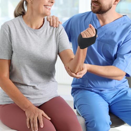 Soulchen 4 Pcs Palm Protector for Hand Contracture Palm Grip Finger Contracture Cushion for Rehabilitation Stroke Hemiplegic Arthritis Skin Breakdown Hand Grip Strengthener Prevention Pad