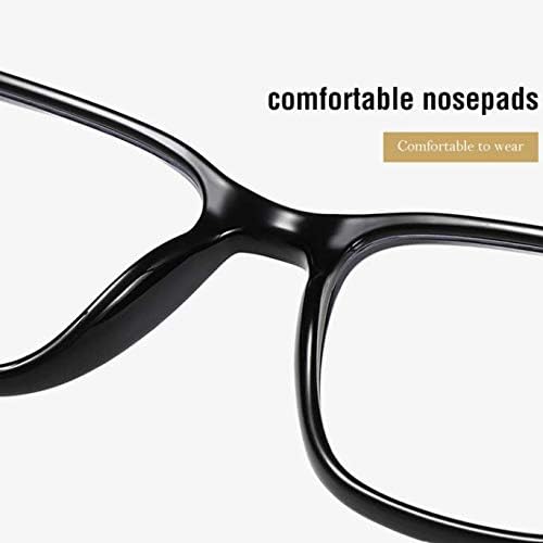 [Max & Miller] Blue Light Cut Glasses Computer Game Reading Men Women Stylish Clear - BeesActive Australia