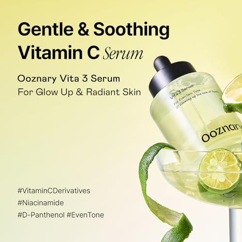 Vita 3 Serum with Vitamin C Derivatives and Niacinamide plus Glutathione for Uneven Skin Tone & Dull Skin | Korean Skin care | 1.69 fl.oz 50ml 1.69 Fl Oz (Pack of 1)