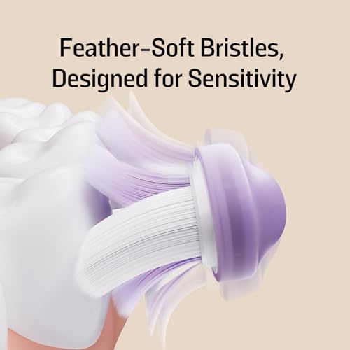 Soocas Multiclean Ultra Soft Electric Toothbrush Replacement Heads, Compatible with Both NEOS II and NEOS II Ultra, 2 Brush Heads, Soft Bristles, Midnight Blue