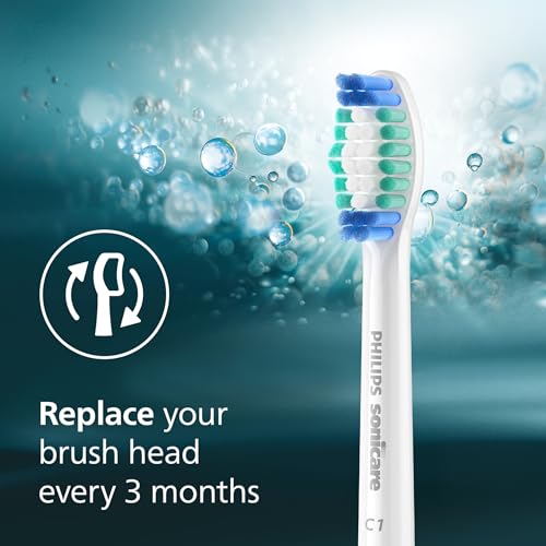 Philips Sonicare C1 SimplyClean Brush Heads, 6-Pack, 18 Month Supply, White 1 Count (Pack of 6)