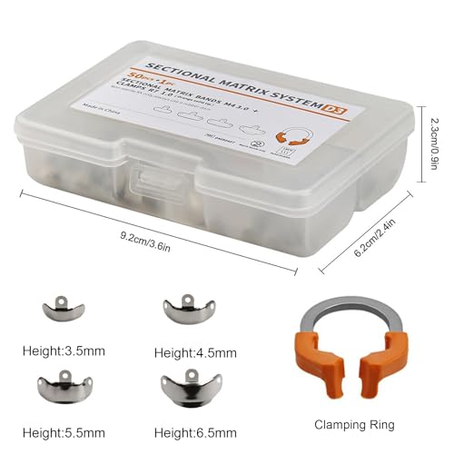 Dental Sectional Matrix Bands System D3 Interproximal Sectional Matrix Band