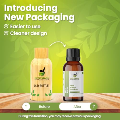 Bestmade Natural Products Halitosis, Natural Remedy for Bad Breath BM249 - Helps Improve Oral Health, Reduce Smelly Breath & Restore Healthy Bacteria in The Mouth, 30 mL Drops Drop