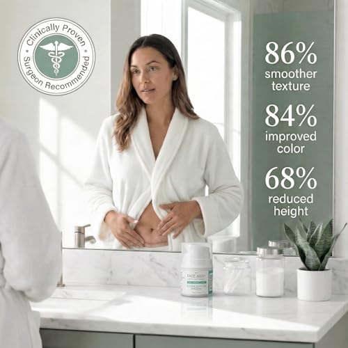Fade Away Silicone Scar Gel for Surgical and C-Section Scars, 30g