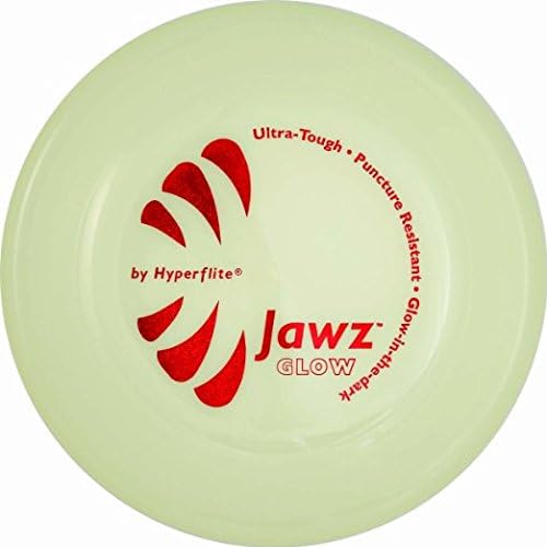 Hyperflite Pup Jawz Dog Flying disc • World's Toughest Canine Competition-Approved Flying disc • Best Competition Flying disc Toy for Pets • Puncture Resistant • 7 Inch • Black - BeesActive Australia