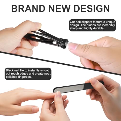 Heavy Duty Toenail Clippers for Thick Toenails - Ergonomically Designed for Seniors & Diabetics with Easy-Grip Handle, Professional Grade Toenail Clipper for Elderly Men Women