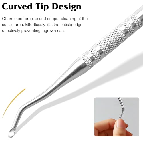 Ingrown Toenail Care Kit – Professional Pedicure Tools, Toenail Lifters & File for Nail Maintenance, Nail Cleaning Set