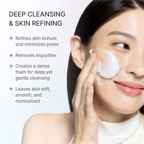 REJURAN Refining Foam Cleanser, c-PDRN® Facial Cleanser, 4.05 fl oz