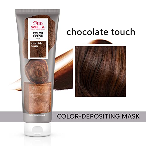 Wella Professionals Color Fresh Mask, Color-Depositing Gloss Treatment Chocolate Touch