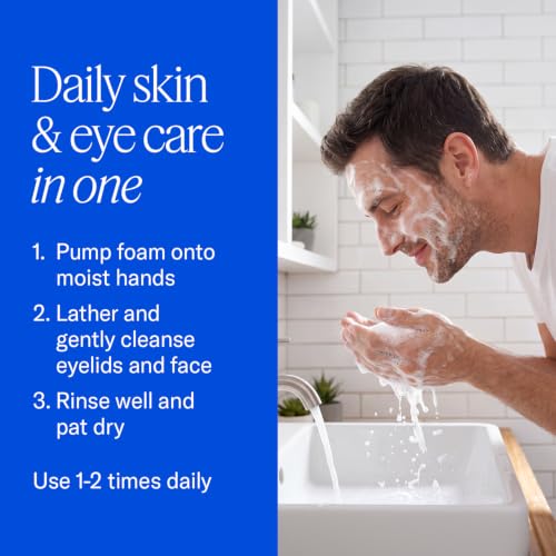 EYEECO Gentle Tea Tree Eyelid & Facial Cleanser, 1.6oz 1.7 Fl Oz (Pack of 1)