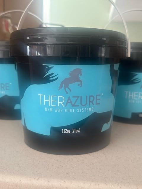 *New Heat Resistant Formula* Horse Hoof Thrush Treatment Clay and White Line Equine Care: Effective on Horses, Cows, Goats, Sheep, Pigs and All Hooved Animals-7lb Bucket 25 oz - BeesActive Australia