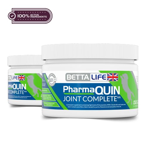 BettaLife PharmaQuin Joint Complete HA Canine 120g