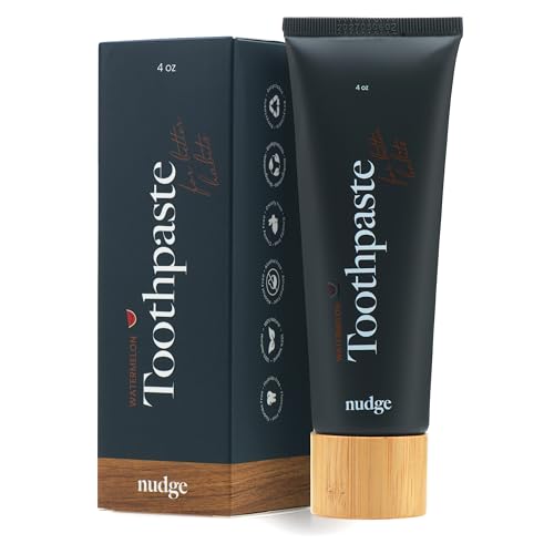 Nudge Nano Hydroxyapatite Toothpaste Orange Mint + Watermelon Mint + 4 Nudge Bamboo Toothbrushes
