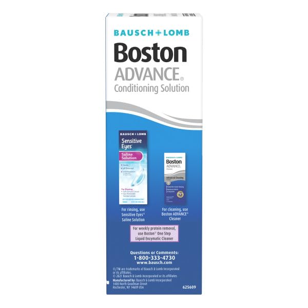 Bausch & Lomb Boston Advance Comfort Formula Conditioning Solution, 3.5 oz 3.5 Fl Oz (Pack of 1)