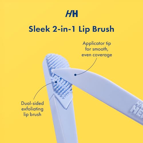 Handmade Heroes Lip Exfoliating Brush & Matcha Lip Scrub Bundle - Clean Beauty Sustainable Skincare