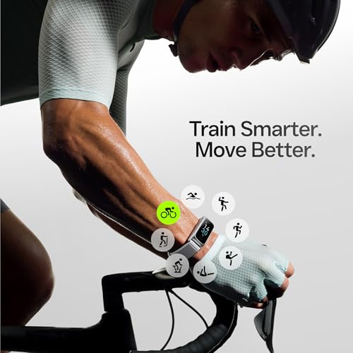 Lightweight Activity & Fitness Tracker with Subscription-Free App Control, AI Sleep Insights, 24/7 Heart Rate & Blood Oxygen Tracking, 16 Sport Modes, Waterproof Smart Watch for Men & Women Silver