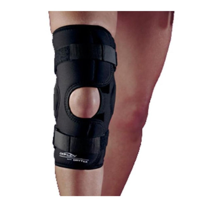 DonJoy Drytex Sport Hinged Knee Wraparound, Adjustable Fit with Durable Bilateral Hinges - Small Small (Pack of 1)