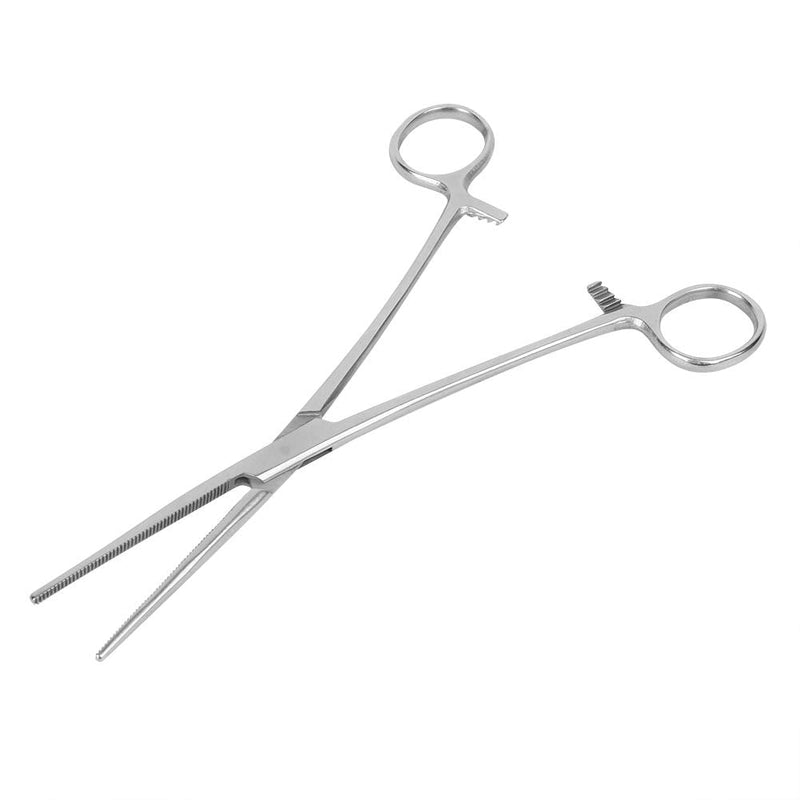VIFERR Hemostat Tongs, Stainless Steel Hair Plucking Tongs with Straight Tip, Dogs Cats Pet Hair Clamp Surgical Hemostatic Pet Supplies - BeesActive Australia