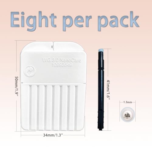Waxguards 3.0 NanoCare 10993649 Filters for Signia/Rexton and Connexx Hearing Aids - Cleaning Brush Tools with Carry Case- 6packs