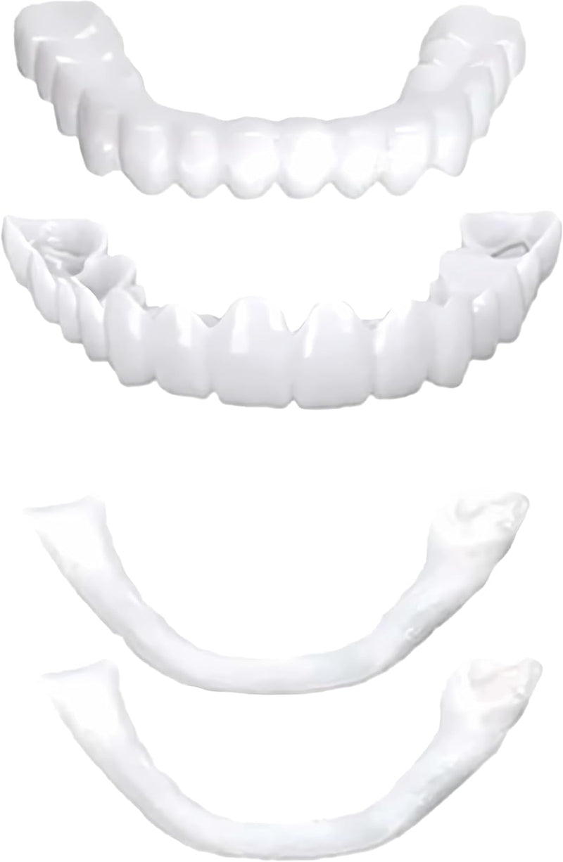 2 Pairs Adjustable Teeth Whitening Kits, White, 1 Count 2 Count (Pack of 2)