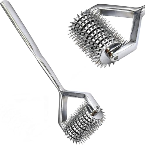 Wartenberg Neuro Pinwheel Stainless Steel 10 Head Diagnostic Instrument Pin Wheel - Silver