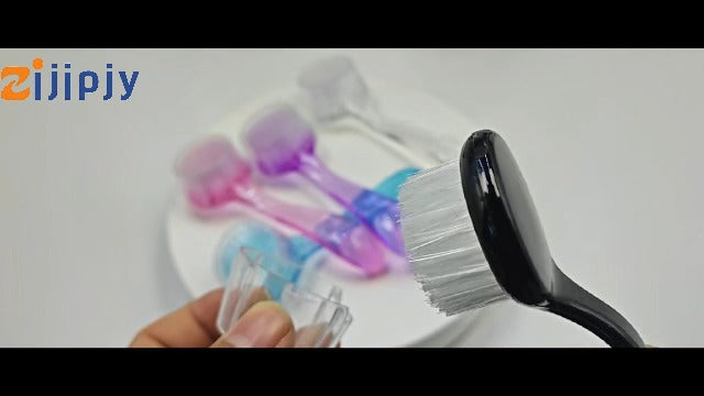 Soft Nail Dust Cleaning Brush 5Pcs Handle Grip Fingernail Brush Nail Dust Brush Manicure Pedicure Tools Women Men Home Salon（multicolor）