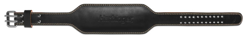 Harbinger Padded Leather Weightlifting Belt 2.0-4" or 6" Width - Foam Cushioning, Tapered Design for Support & Mobility, 6 Inch, Large - BeesActive Australia