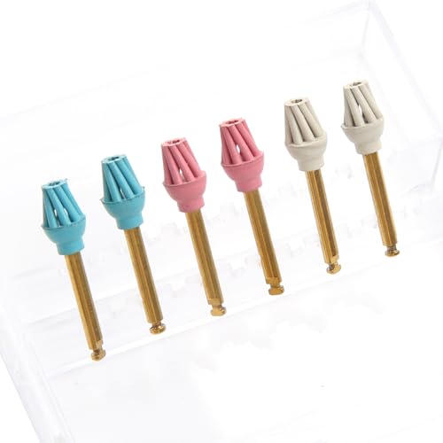6 Pcs Dental Composite Polishing Discs Tools Polish Wheel 6 Pcs/Box