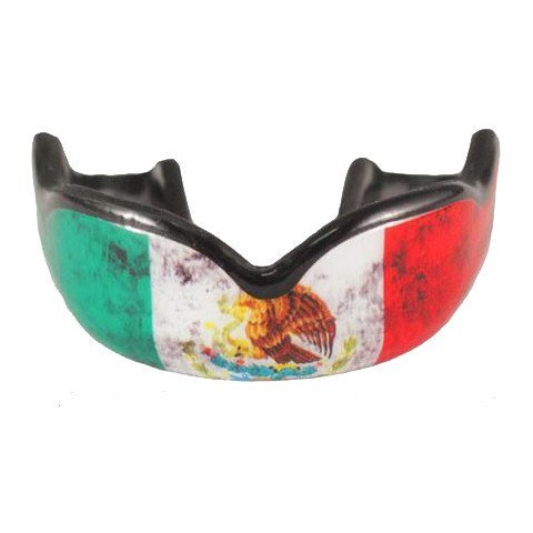 All Sports Mouth Guard, Green/White/Red - BeesActive Australia