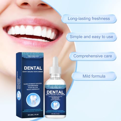 BENIX Tooth Armor Drops – Nano-HA & Theobromine Oral Care Serum (3) 0.33 Fl Oz (Pack of 3)