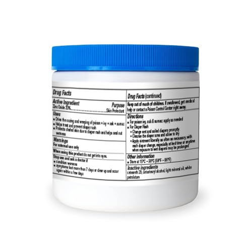A+Health Healing Ointment Zinc Oxide 20%, Skin Protectant Barrier 15 Oz Jar 15 Ounce (Pack of 1)