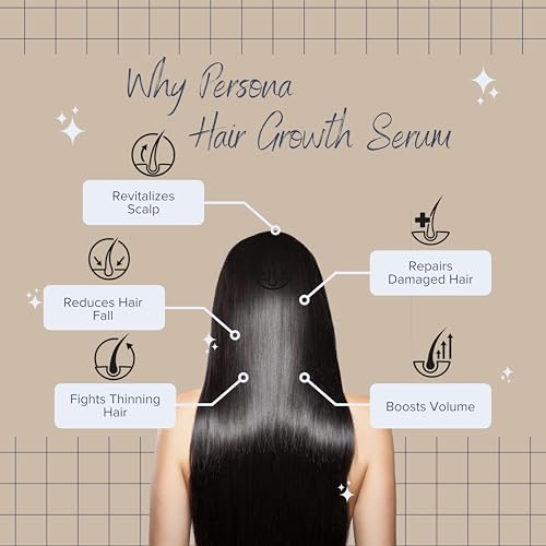 Hair Growth Serum – Advanced Biotin with Caffeine, Peptides, Botanical Extract for Thicker, Fuller, Longer Hair, Reduces Hair Thinning, Hair Regrowth Tonic, Hair Loss Treatment for Men & Women, 30ml