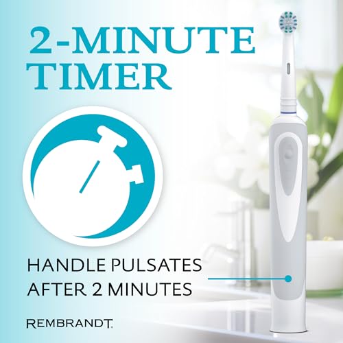 REMBRANDT Rechargeable Toothbrush + 4 EasyFlex Brush Heads