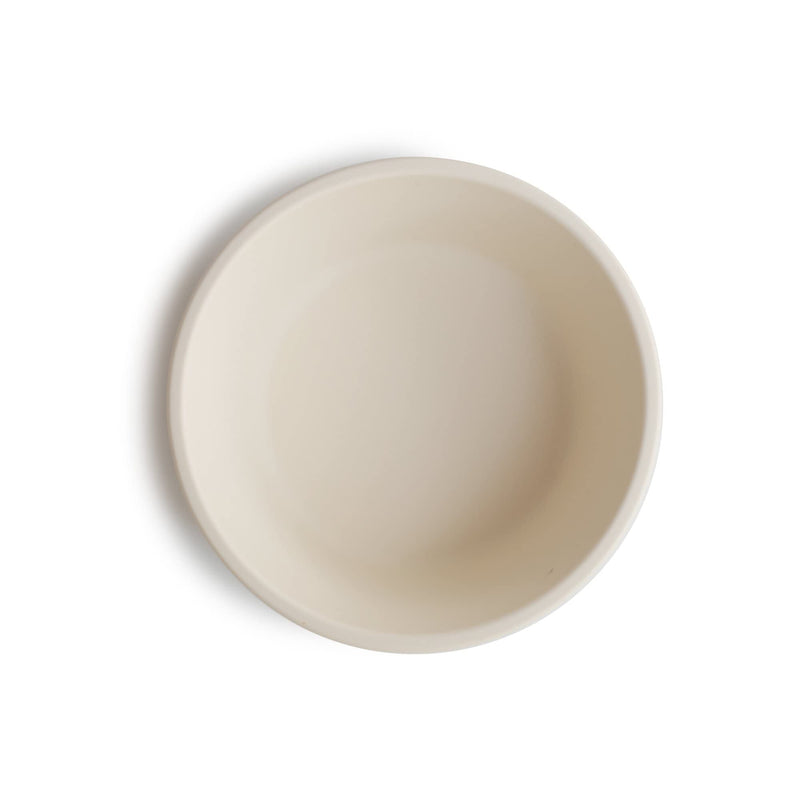 mushie Silicone Suction Bowl | BPA-Free Non-Slip Design (Ivory) Ivory - BeesActive Australia